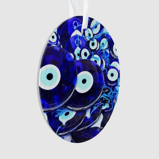 Blaues Augapfel Ornament (Vorderseite)
