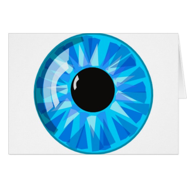 Blaues Auge (Vorderseite (Horizontal))