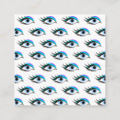 Blaues Auge Begleitkarte (Rückseite)
