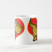 Blaues Auge Dino Kaffeetasse (Mittel)