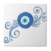 Blaues Auge Fliese (Vorderseite)