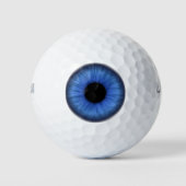 Blaues Auge Golfball (Vorderseite)