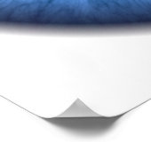 blaues Auge ist niedlich Poster (Ecke)
