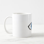 Blaues Auge Kaffeetasse (Links)