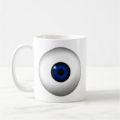 blaues Auge Kaffeetasse (Links)