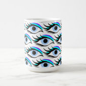 Blaues Auge Kaffeetasse (Mittel)
