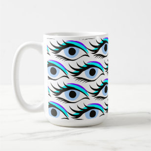 Blaues Auge Kaffeetasse