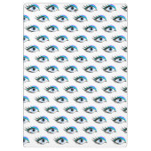 Blaues Auge Klemmbrett (Rückseite)