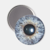 blaues Auge Magnet (Vorderseite/Rückseite)