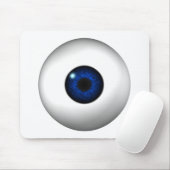 blaues Auge Mousepad (Mit Mouse)