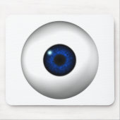 blaues Auge Mousepad (Vorne)