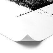 blaues Auge Poster (Ecke)