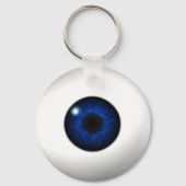 blaues Auge Schlüsselanhänger (Vorderseite)