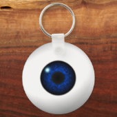 blaues Auge Schlüsselanhänger (Vorderseite)