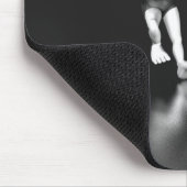 Blaues Auge verloren Mousepad (Ecke)