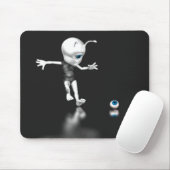 Blaues Auge verloren Mousepad (Mit Mouse)