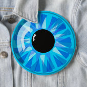 Blaues Augen-Knopf Button (Beispiel)