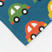 Blaues Auto-Fleece blacket Fleecedecke (Ecke)