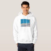 Blaues Auto Hoodie (Vorne ganz)