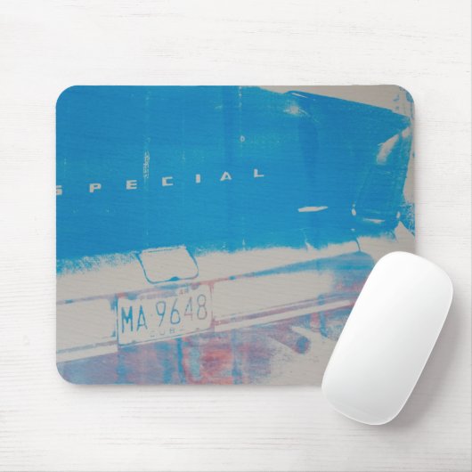 Blaues Auto Mousepad (Mit Mouse)