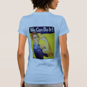 Blaues Baby Java Jane - Puppe Trägershirt mit T-Shirt (Rückseite)