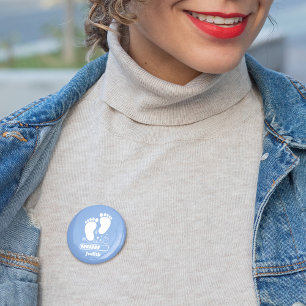 Blaues Baby lädt Button