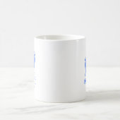Blaues Baby lädt ein Kaffeetasse (Mittel)