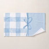 Blaues Band Badhandtuch Set (Handtuch)
