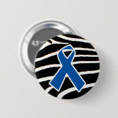 Blaues Band Button (Vorne & Hinten)