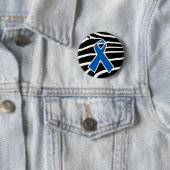 Blaues Band Button (Beispiel)