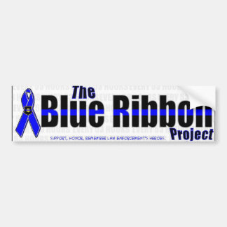 Blaues Band-Projekt-Autoaufkleber Autoaufkleber