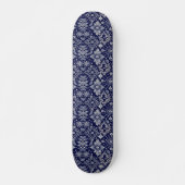 Blaues Bandana-Skateboard Skateboard (Vorne)