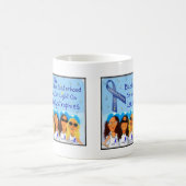 Blaues BandSisterhood Kaffeetasse (Mittel)