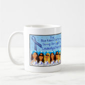 Blaues BandSisterhood Kaffeetasse (Links)