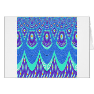 Blaues Batik