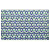 Blaues Bella Luna Motten-Gewebe Stoff (Yard (91,4 cm))