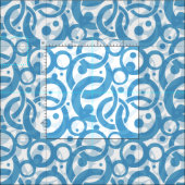 Blaues Blasen-Gewebe Stoff (Kachel)