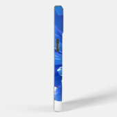 Blaues blaues blühendes Foto Case-Mate iPhone Hülle (Rückseite / Rechts)