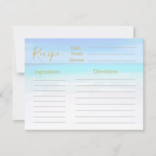 Blaues Blaues Meer (Vorderseite)