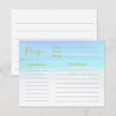 Blaues Blaues Meer (Vorne/Hinten)