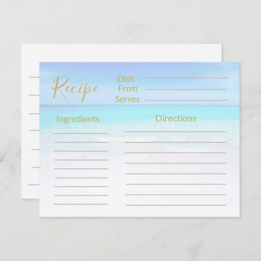 Blaues Blaues Meer (Vorne/Hinten)