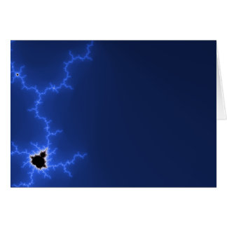 Blaues Blitz-Fraktal