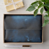 blaues Blitzpapier Seidenpapier (Geschenk)