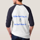 Blaues Bodhisattva-Gebräu T-Shirt (Rückseite)