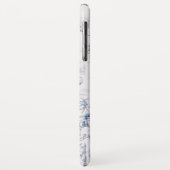 Blaues Bootdesign Case-Mate iPhone Hülle (Hinten/Links)