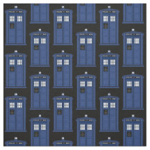 Blaues britisches Polizei-Kastengewebe für