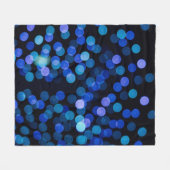 Blaues Bukh-Licht Fleecedecke (Vorderseite (Horizontal))