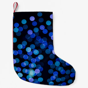 Blaues Bukh-Licht Kleiner Weihnachtsstrumpf