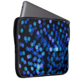 Blaues Bukh-Licht Laptopschutzhülle (Vorne Rechts)