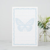 blaues Butterfly-Papier (Stehend Vorderseite)